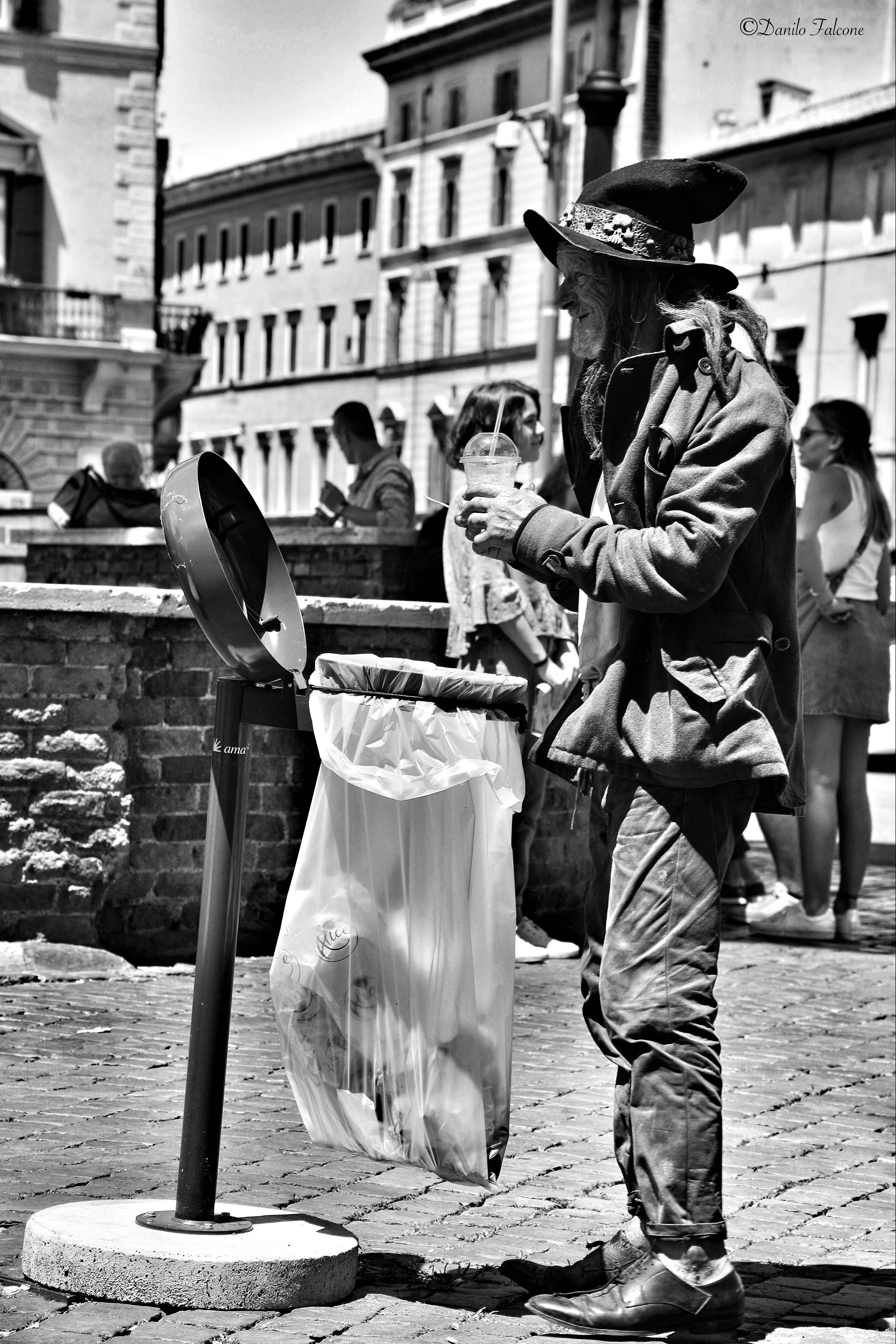 image representing Clochard in Rome 